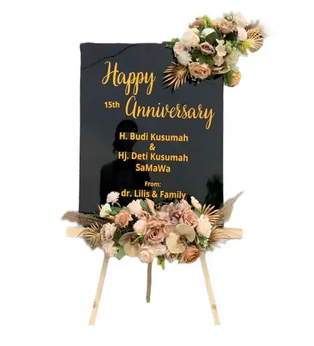 Papan Bunga Akrilik Luwungbata